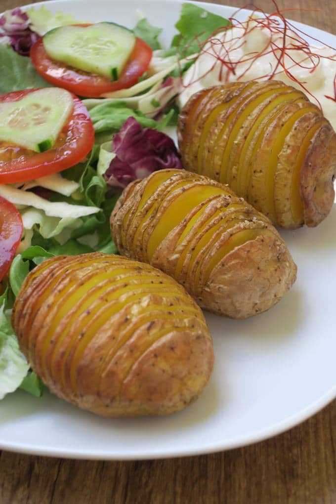 Hasselback-Kartoffeln