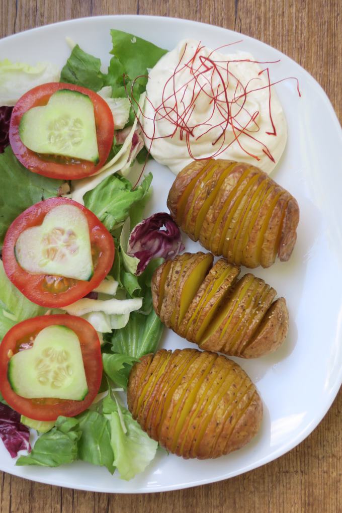 Hasselback-Kartoffeln