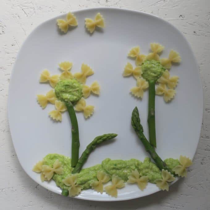 Spargel-Blumenwiese