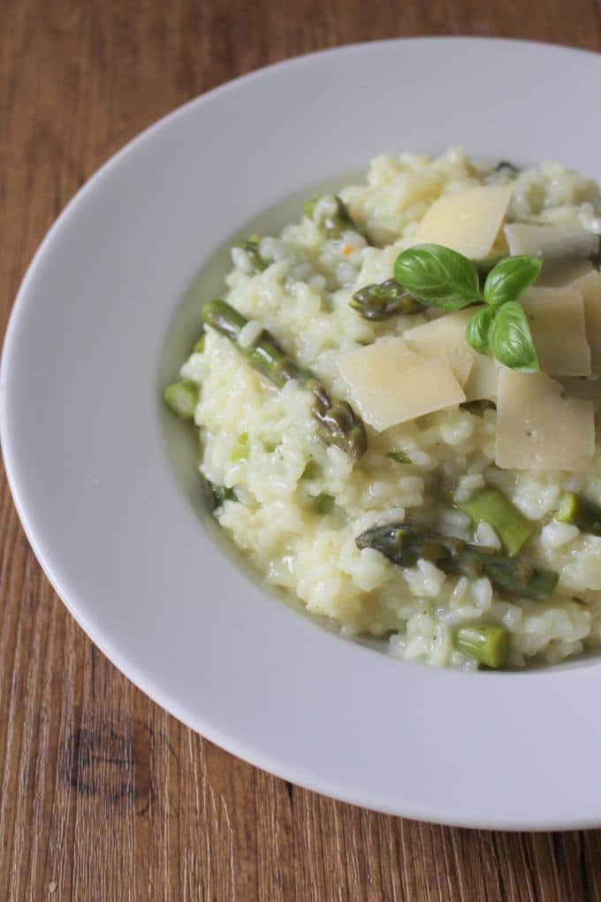 Spargel-Risotto - Kinder, kommt essen!