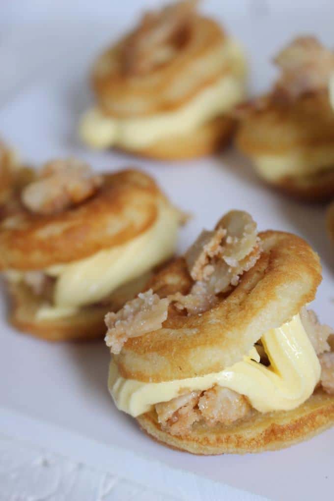 Bienenstich-Mini-Donuts