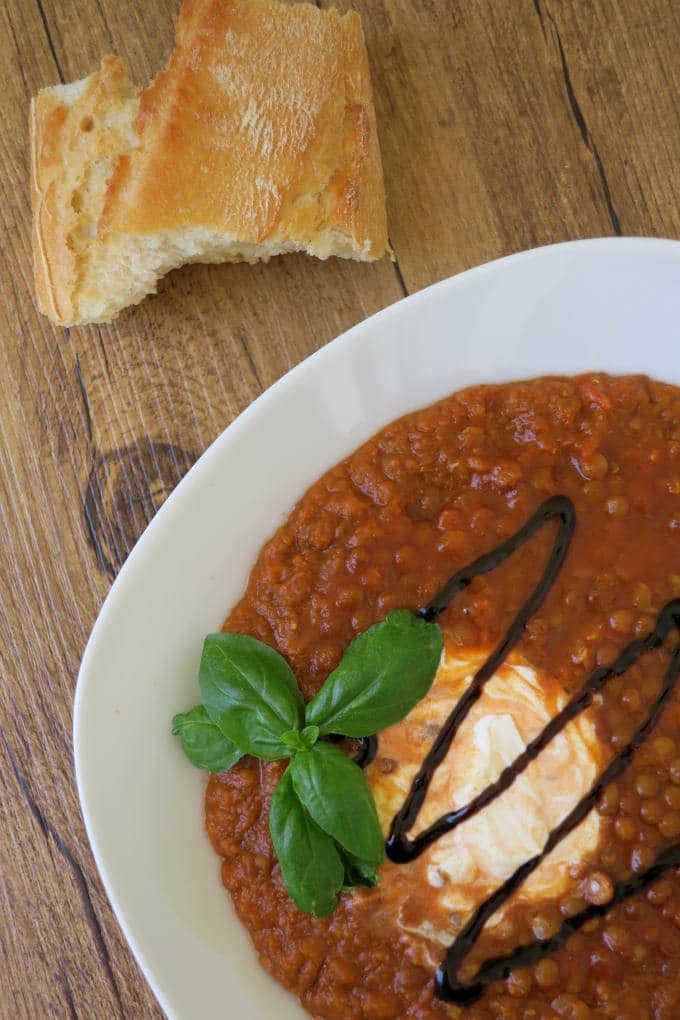 Linsen-Tomaten-Suppe - Kinder, kommt essen!