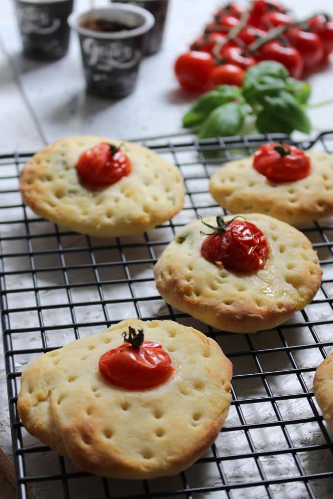 Mini-Tomaten-Focaccia