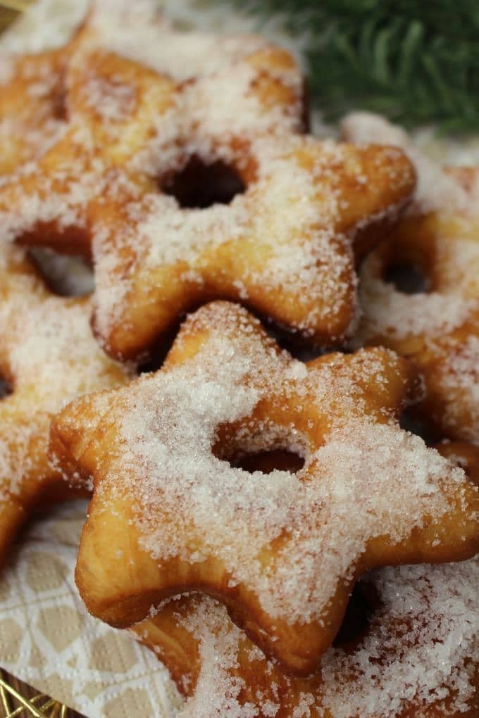 Blogmas17 - Türchen 19: Sterntaler-Krapfen