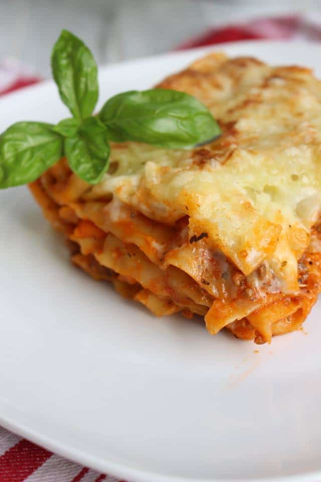 Lasagne - ein leckeres Familiengericht für Groß und Klein