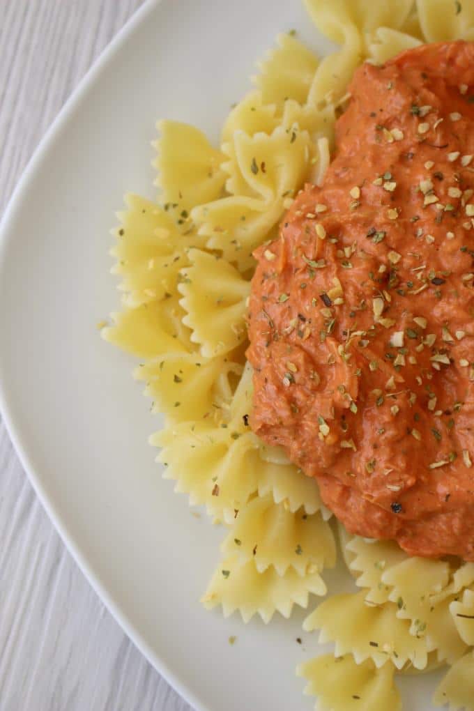 Pasta mit Thunfisch-Mascarpone-Soße