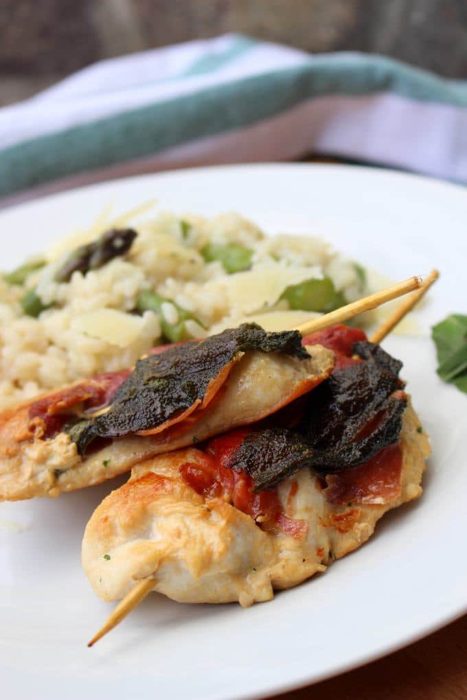 Hähnchen-Saltimbocca - ein leckeres Familiengericht für Groß und Klein