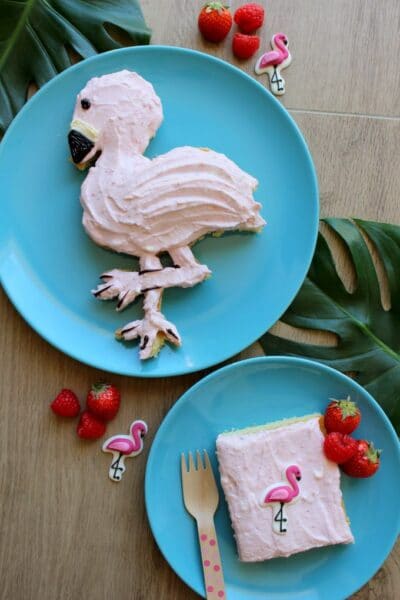 Rezept für einen Fantakuchen mit Erdbeer-Himbeer-Creme