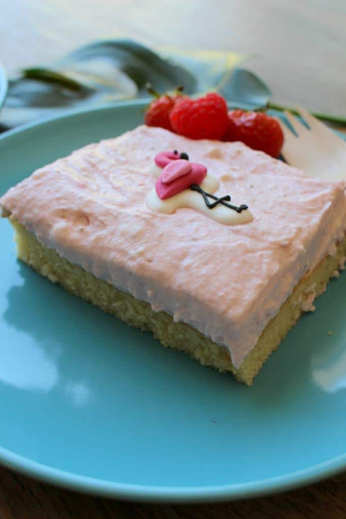 Fantakuchen mit Erdbeer-Himbeer-Creme