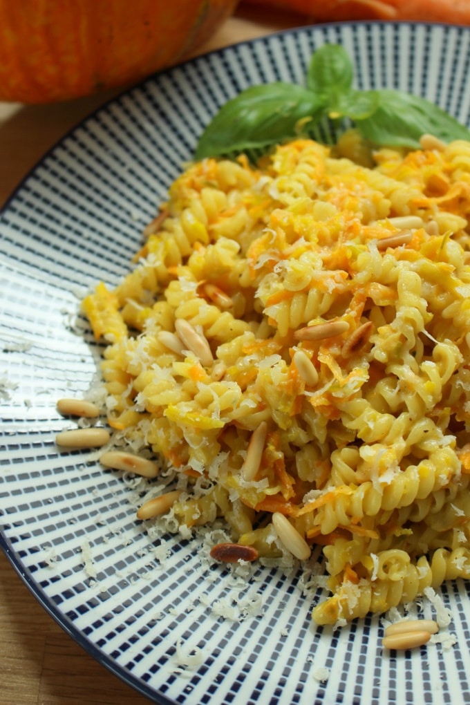 One-Pot-Kürbis-Möhren-Pasta - Kinder, kommt essen!