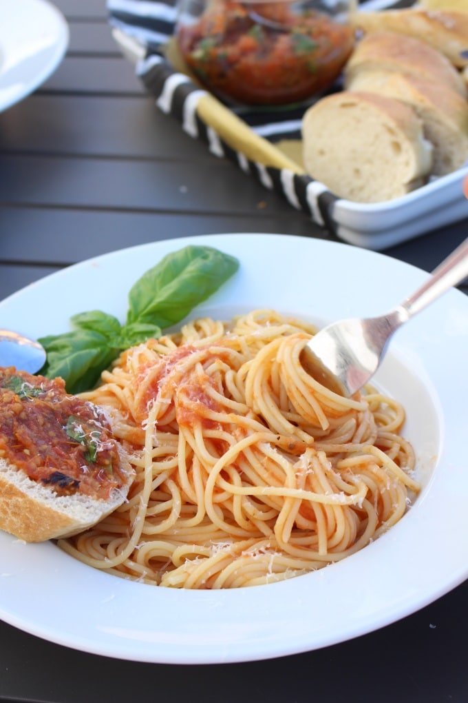 Ofengeröstete Tomatensoße