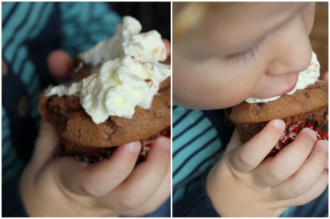 Schoko-Apfel-Muffins