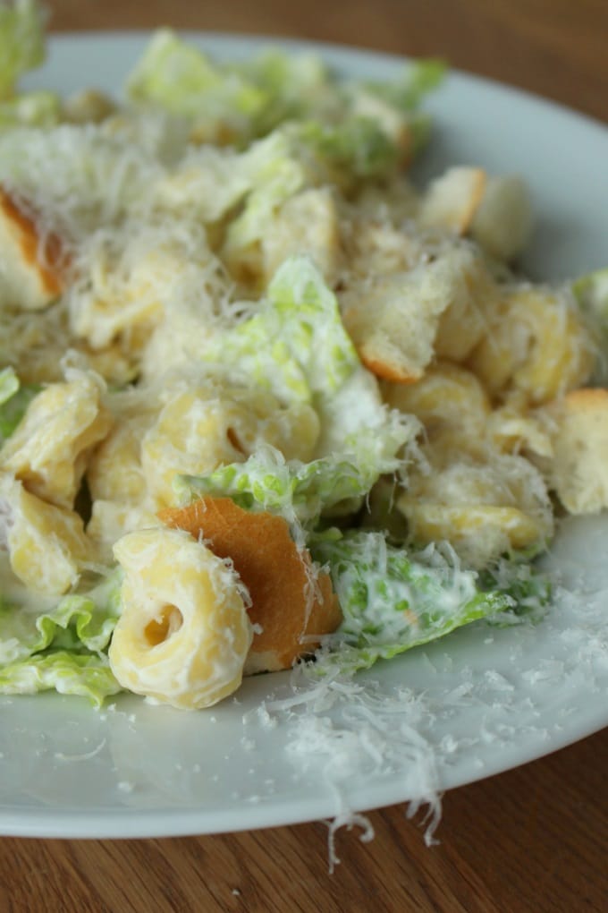 Caesar Tortellini Salat