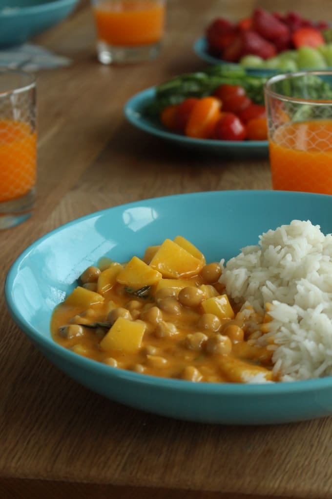 Kichererbsen-Kartoffel-Curry