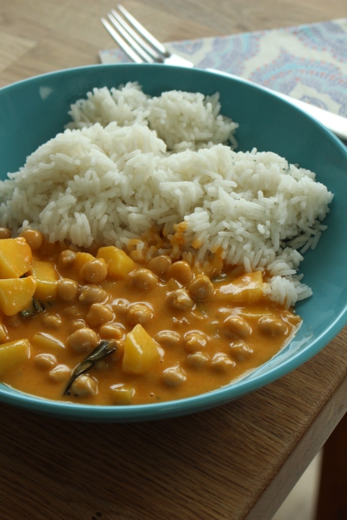 Kichererbsen-Kartoffel-Curry