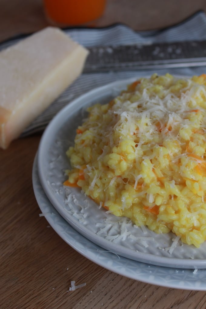 Curry-Möhren-Risotto