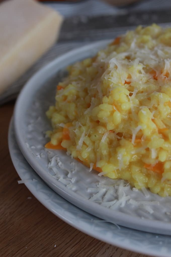 Leckeres Curry-Möhren-Risotto für die ganze Familie