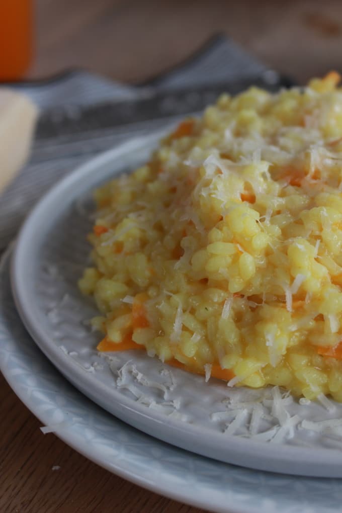 Leckeres Curry-Möhren-Risotto für die ganze Familie