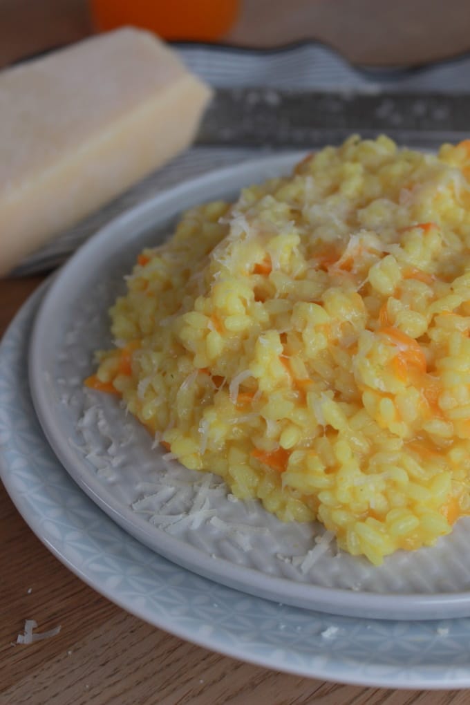 Leckeres Curry-Möhren-Risotto für die ganze Familie