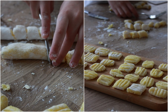 Selbstgemachte Gnocchi