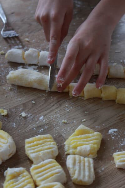 Selbstgemachte Gnocchi