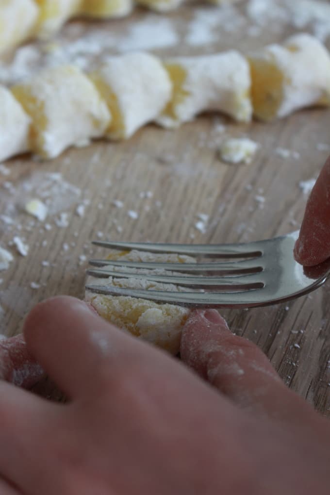 Selbstgemachte Gnocchi