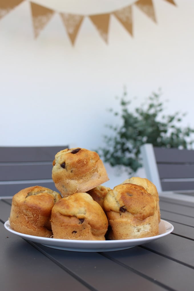 Banana Chocolate Chip Muffins