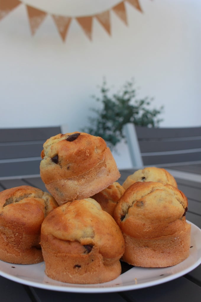 Banana Chocolate Chip Muffins