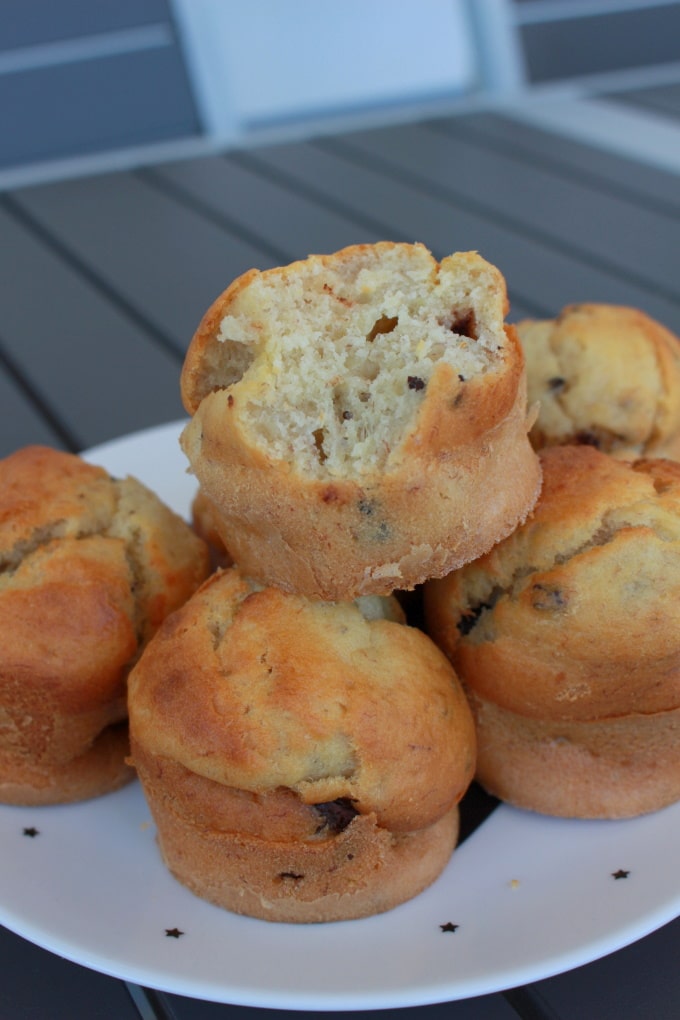 Banana Chocolate Chip Muffins