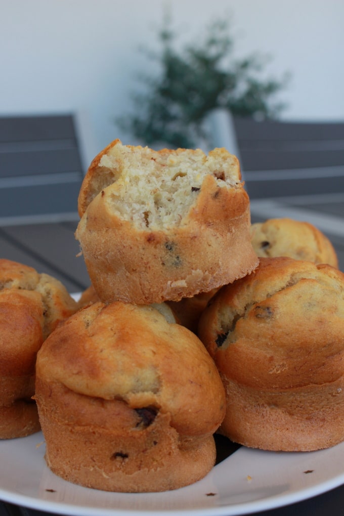 Banana Chocolate Chip Muffins