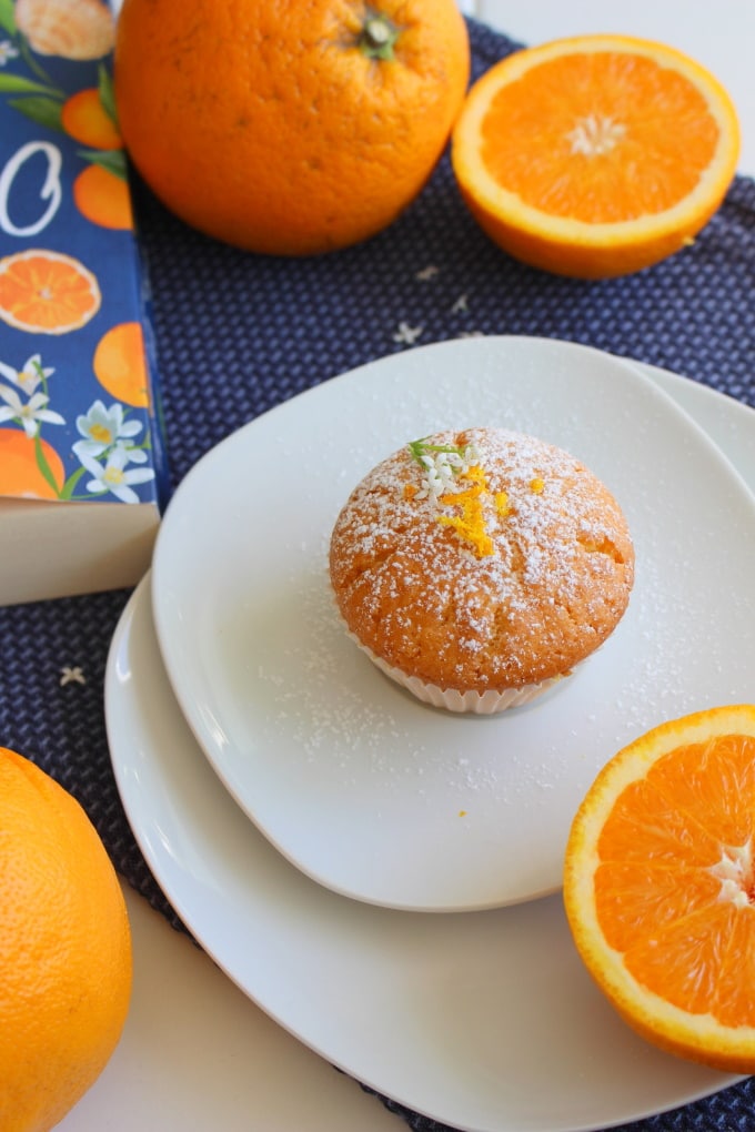 Rezept für saftige Orangenmuffins zum Selbermachen