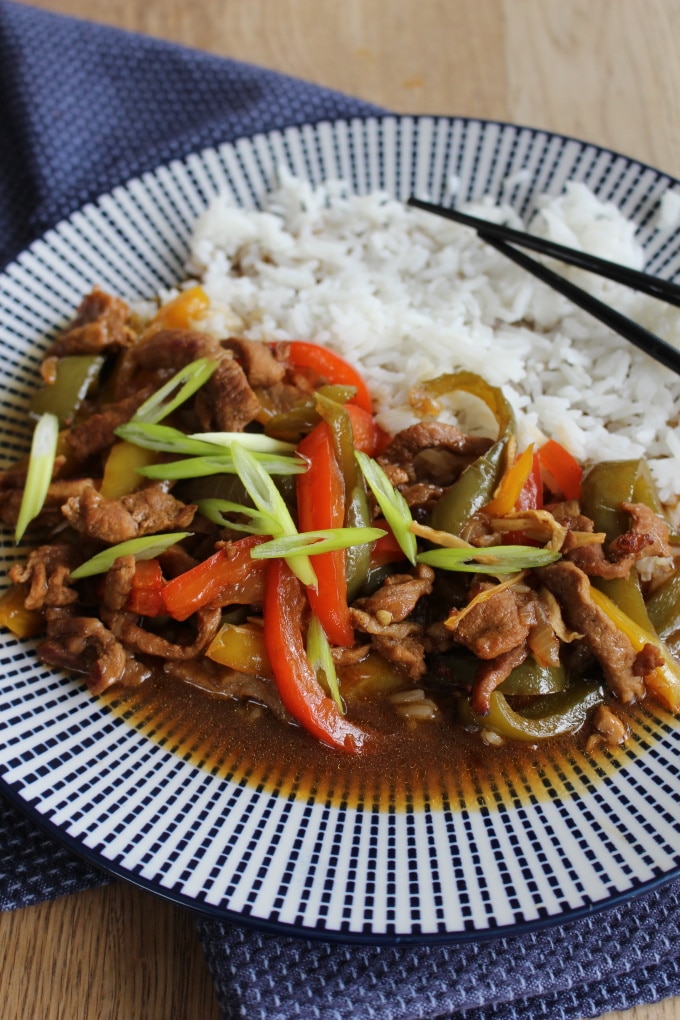 Chop Suey mit Rindfleisch - leckeres Gericht für die Familie