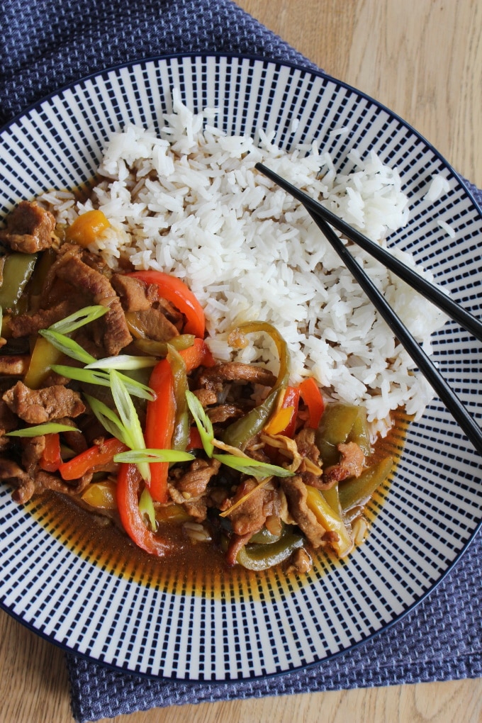 Chop Suey mit Rindfleisch - leckeres Gericht für die Familie