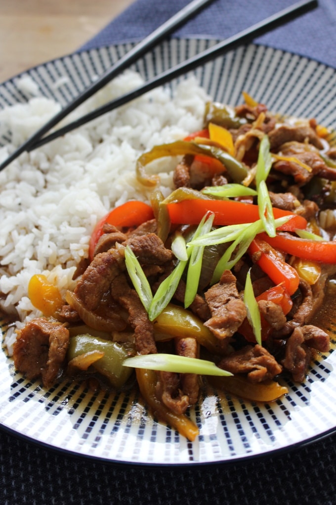 Chop Suey mit Rindfleisch - leckeres Gericht für die Familie