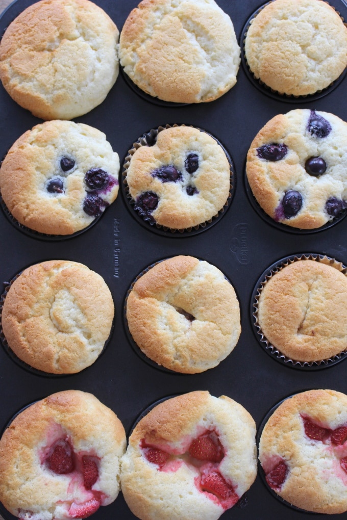 🧁 Super weiche und fluffige Muffins: Saure Sahne-Muffins