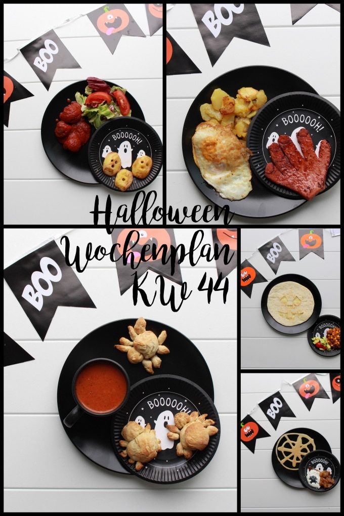 Wochenplan KW 43 (2021) - Mottowoche "Halloween"