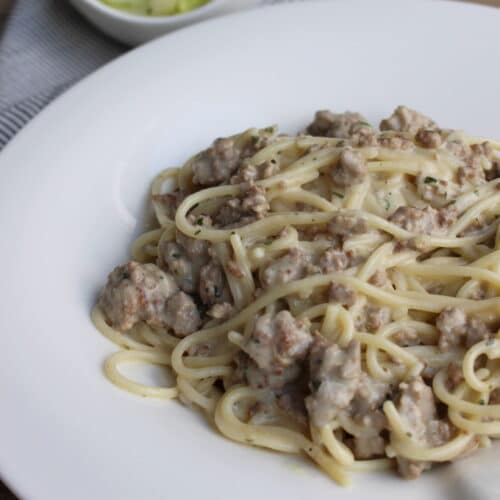 Pasta mit Ragù Bianco