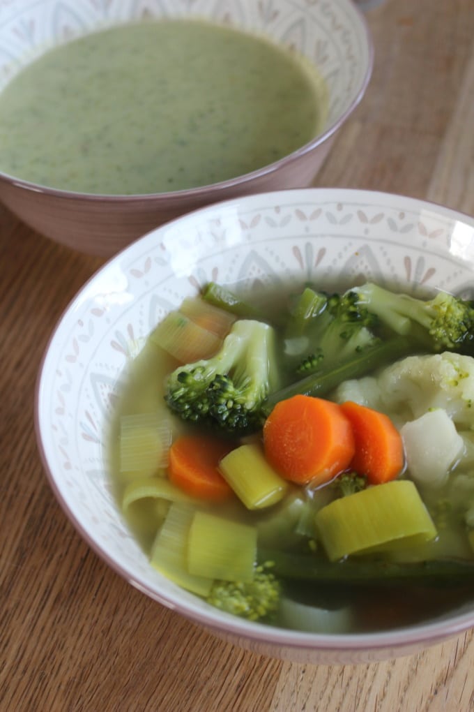 Gemüse(-Creme)Suppe - Kinder, kommt essen!