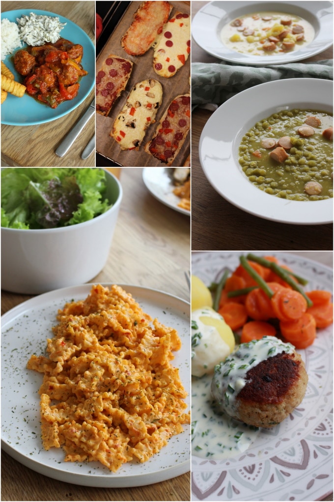 Kinder, kommt essen! Wochenplan mit leckeren Familienrezepten