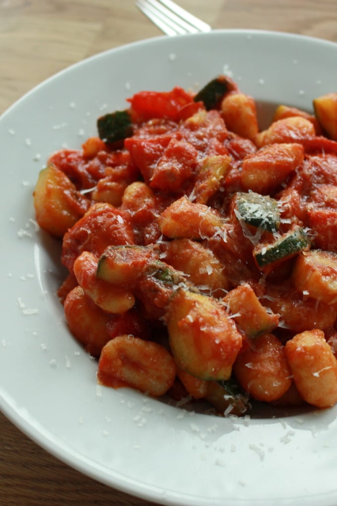 mediterrane Gnocchi-Pfanne