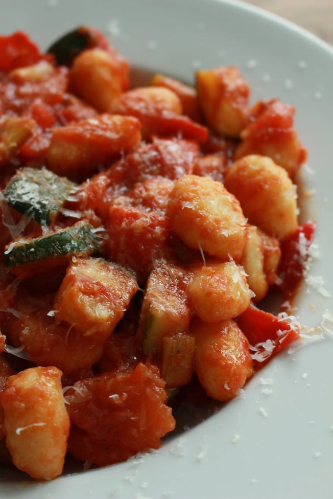 mediterrane Gnocchi-Pfanne