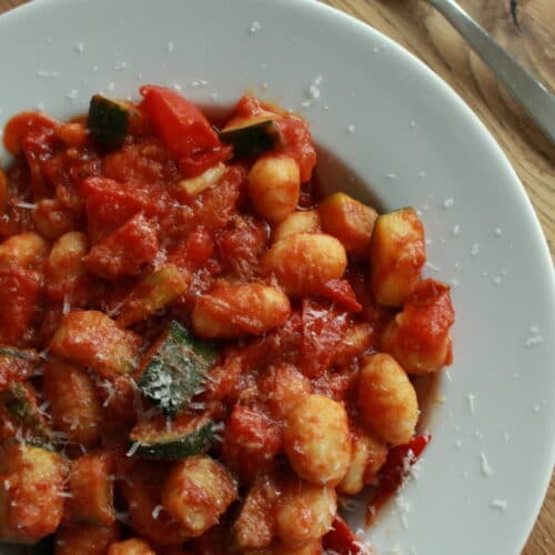 mediterrane Gnocchi-Pfanne