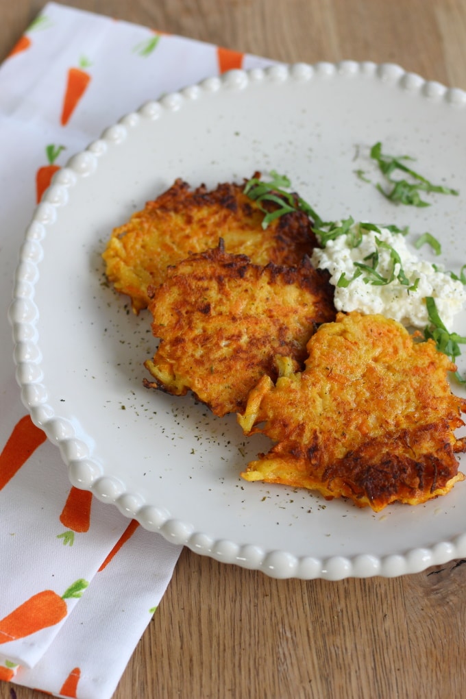 Leckere Möhren-Kartoffel-Rösti für die ganze Familie