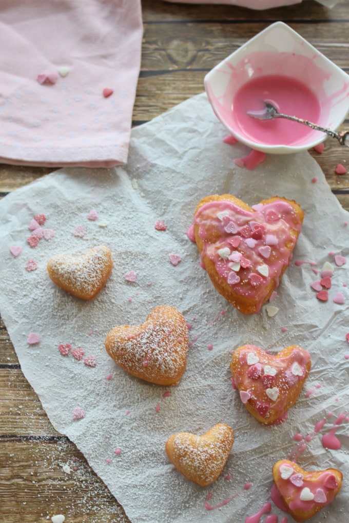 Herz-Krapfen