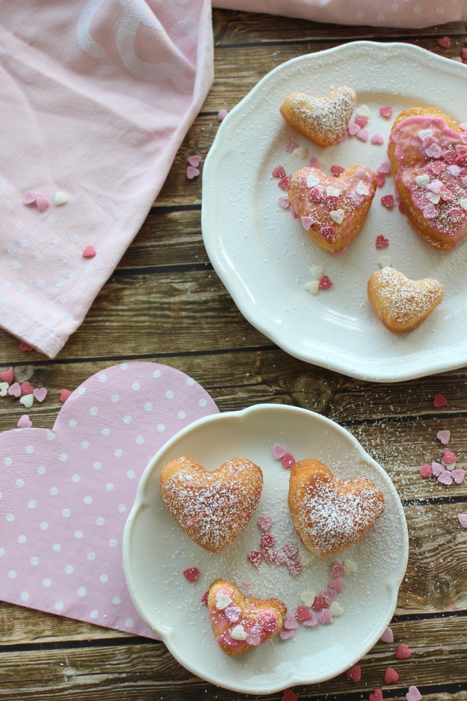 Herz-Krapfen