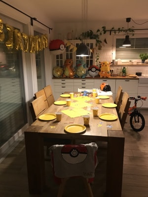 Wir feiern eine Pokémon-Geburtstagsparty