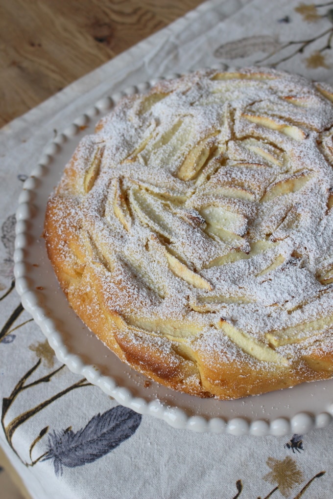 Apfel-Rührkuchen - Kinder, kommt essen!