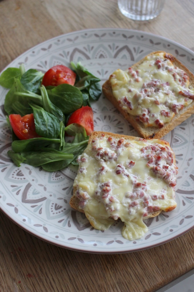 Flammkuchen - Toast - Rezept