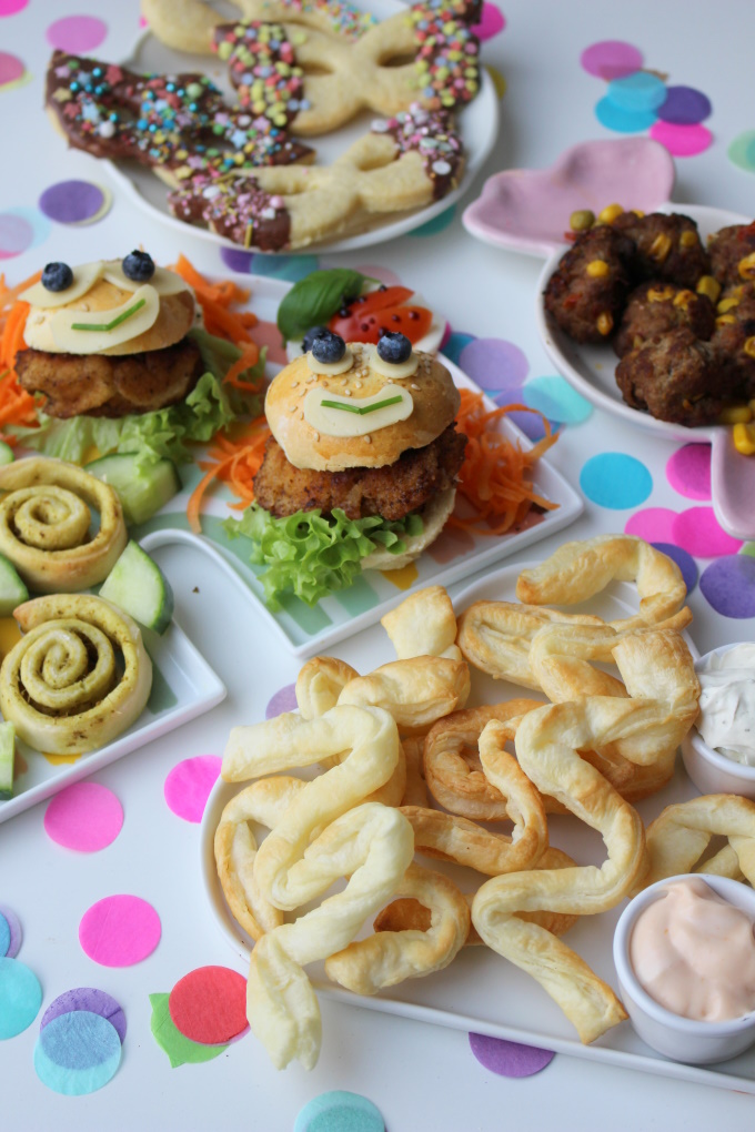 Karneval-Buffet für Kinder