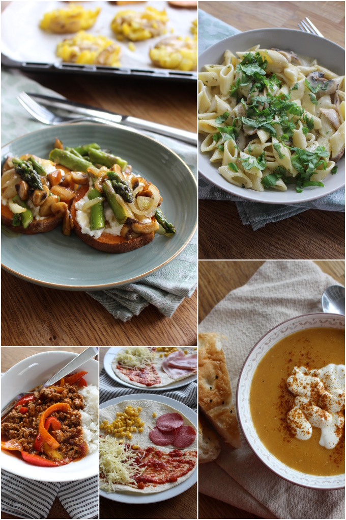 Wochenplan KW 12 (2023) - Tolle Rezepte für die Familie